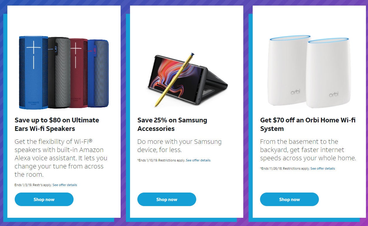 AT&amp;T debuts Black Friday deals, offers gifts when you buy Samsung Galaxy smartphones