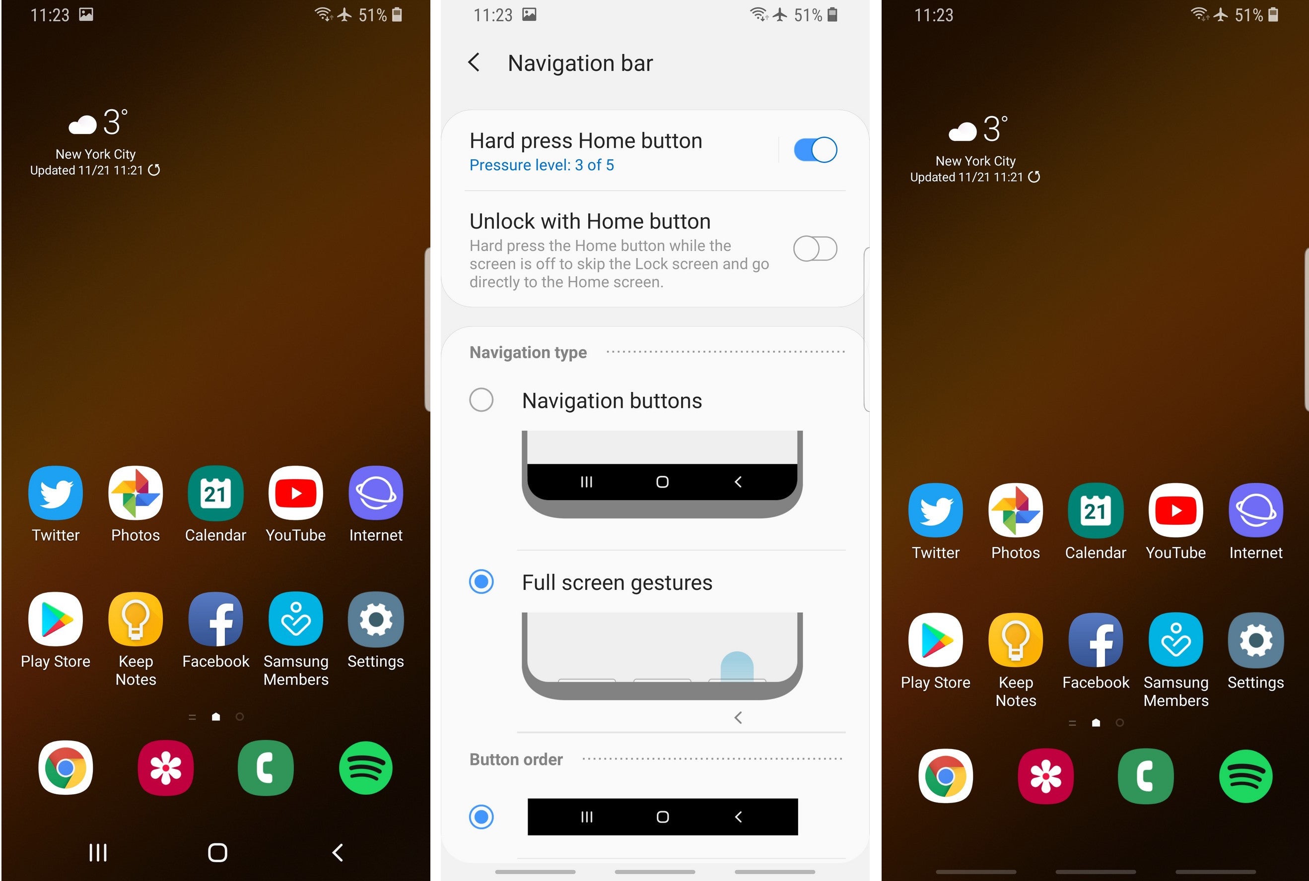 Samsung One UI navigation switch - Samsung One UI Android Pie interface vs Experience 9, here&#039;s what&#039;s new