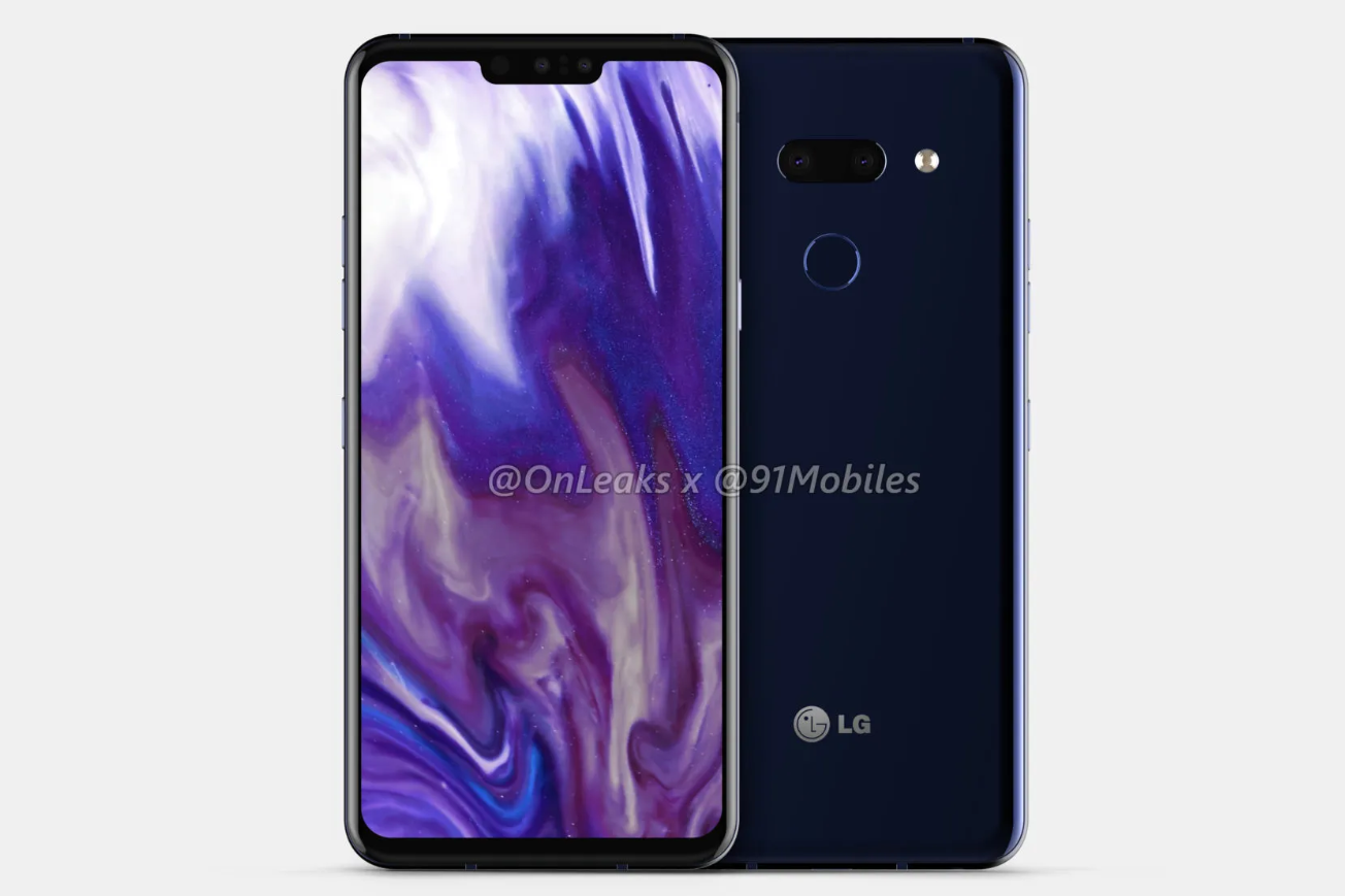 Spot the difference. This is the &#039;Alpha&#039; prototype which LG stated wasn&#039;t its flagship - Alleged LG G8 ThinQ renders showcase a very familiar flagship design