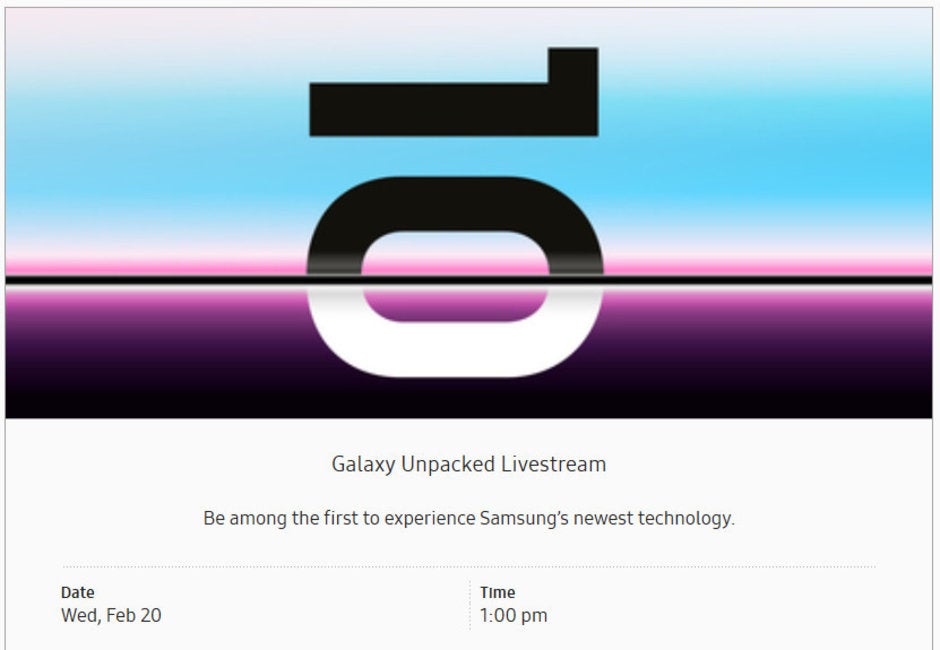 Want to check out Samsung&#039;s new flagships right after they&#039;re announced? Go to the Samsung 837 site and RSVP to attend the livestream - Try out the Samsung Galaxy S10, Galaxy S10+ minutes after they are unveiled