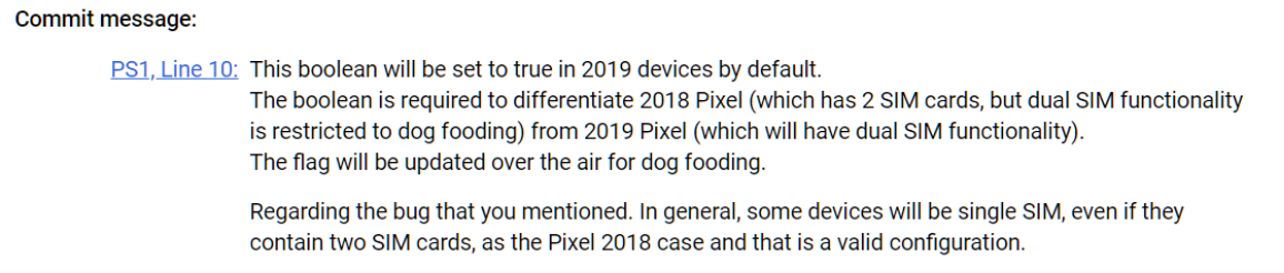 Commit on AOSP page that reveals an improved Dual Sim functionality for the Google Pixel 4 - Google plans to give the Pixel 4 this 2018 Apple iPhone feature