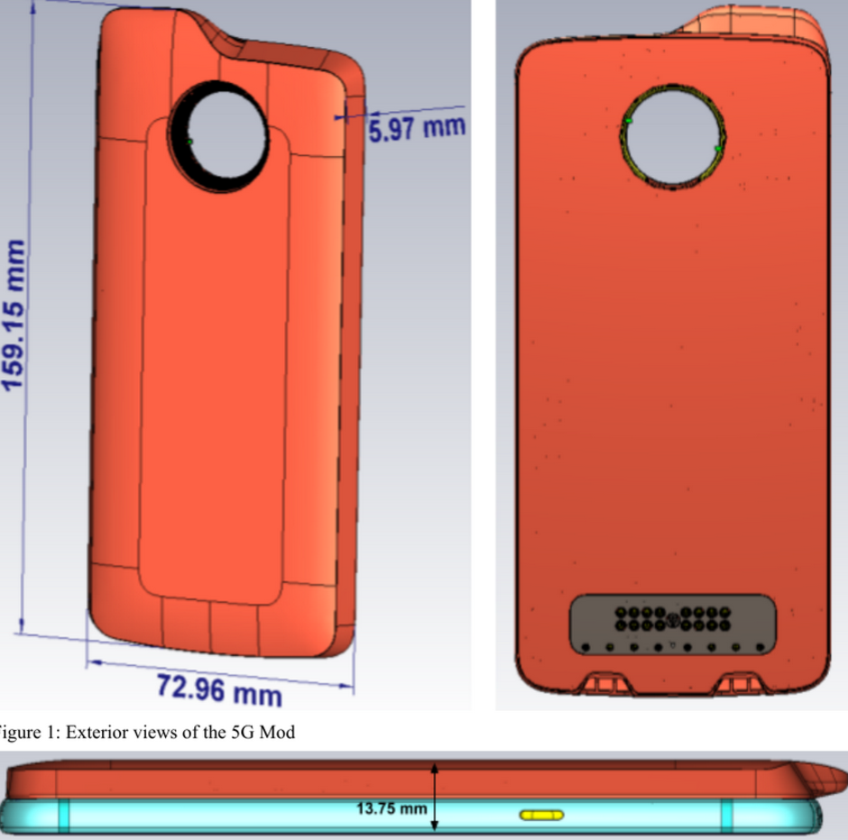 The 5G Moto Mod for the Moto Z3 is certified by the FCC - FCC visit reveals feature for the Moto Z3&#039;s 5G Moto Mod designed to protect users