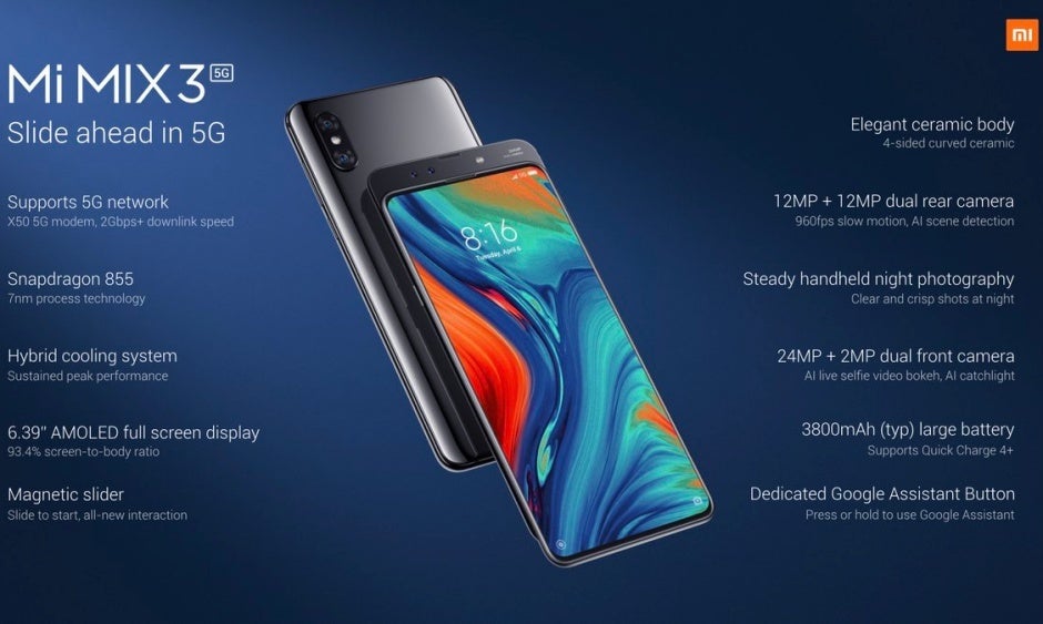 The Xiaomi Mi Mix 3 5G is here, and... it&#039;s not that expensive