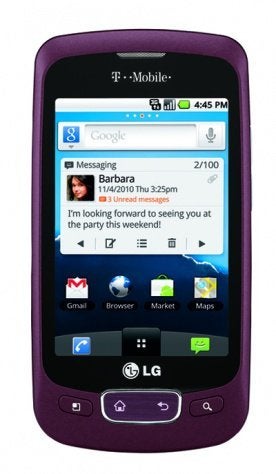 LG Optimus T for T-Mobile - LG Optimus T is priced super inexpensively at $29.99 &amp; out by November 3rd