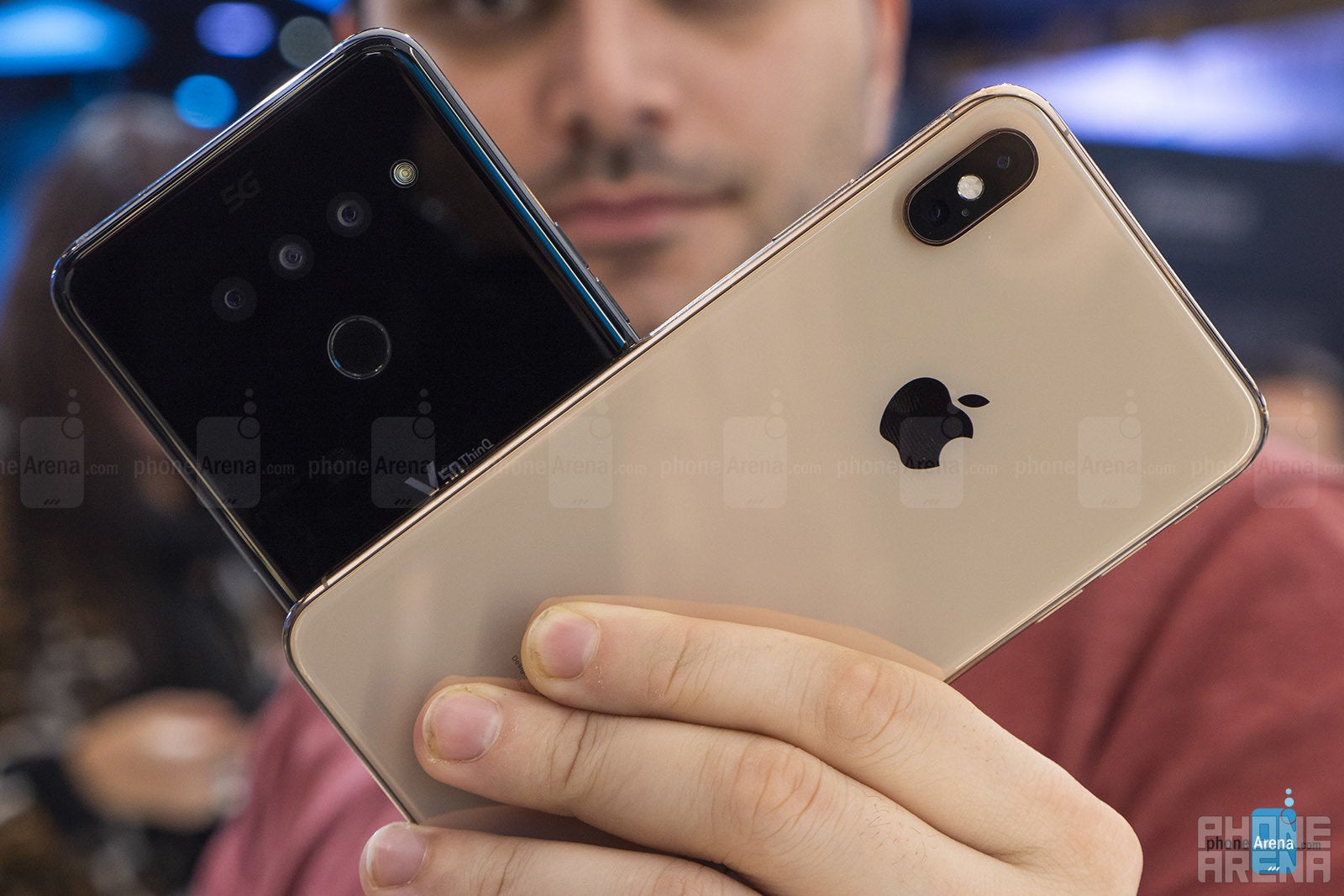 LG G8 and LG V50 versus the iPhone XS Max: first look!