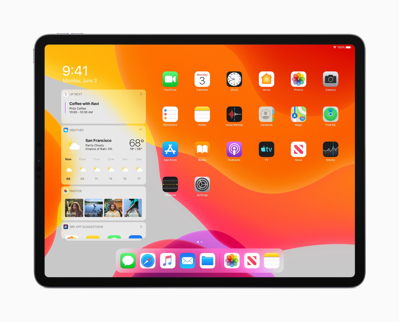 iPadOS: the iPad is a big boy now, so it gets its own operating system!