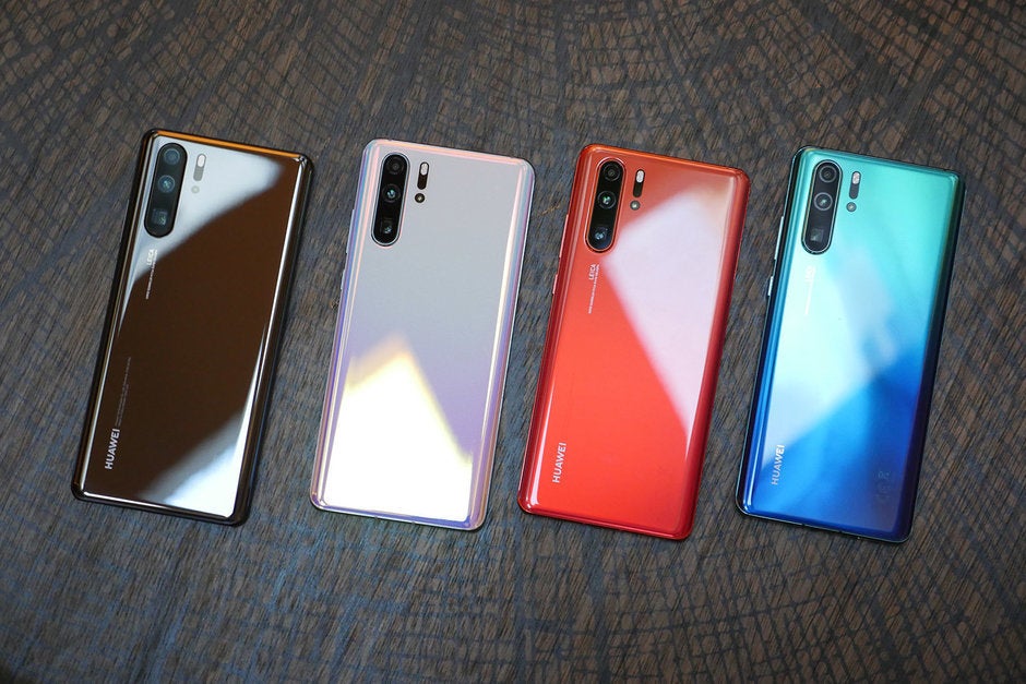 The Huawei P30 Pro, the company&#039;s current high-end model - Apple is our role model for customer privacy says Huawei founder and CEO