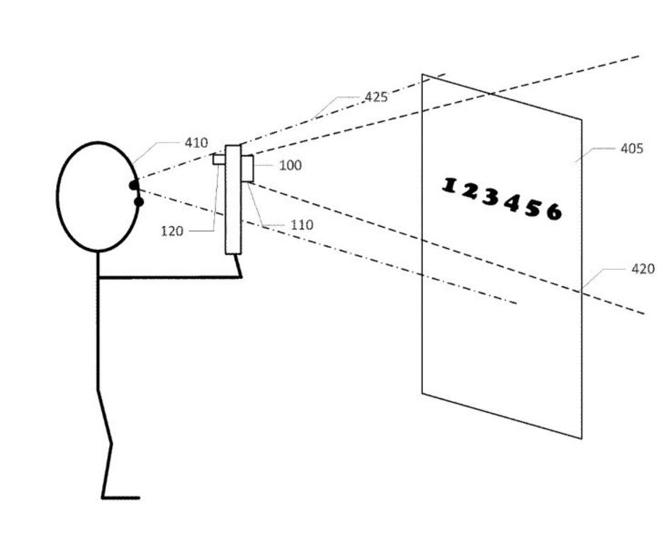 Illustration from Apple&#039;s patent; the technology should work with the company&#039;s AR smartglasses - Apple&#039;s new patent shows how its AR glasses could help those with impaired vision see again