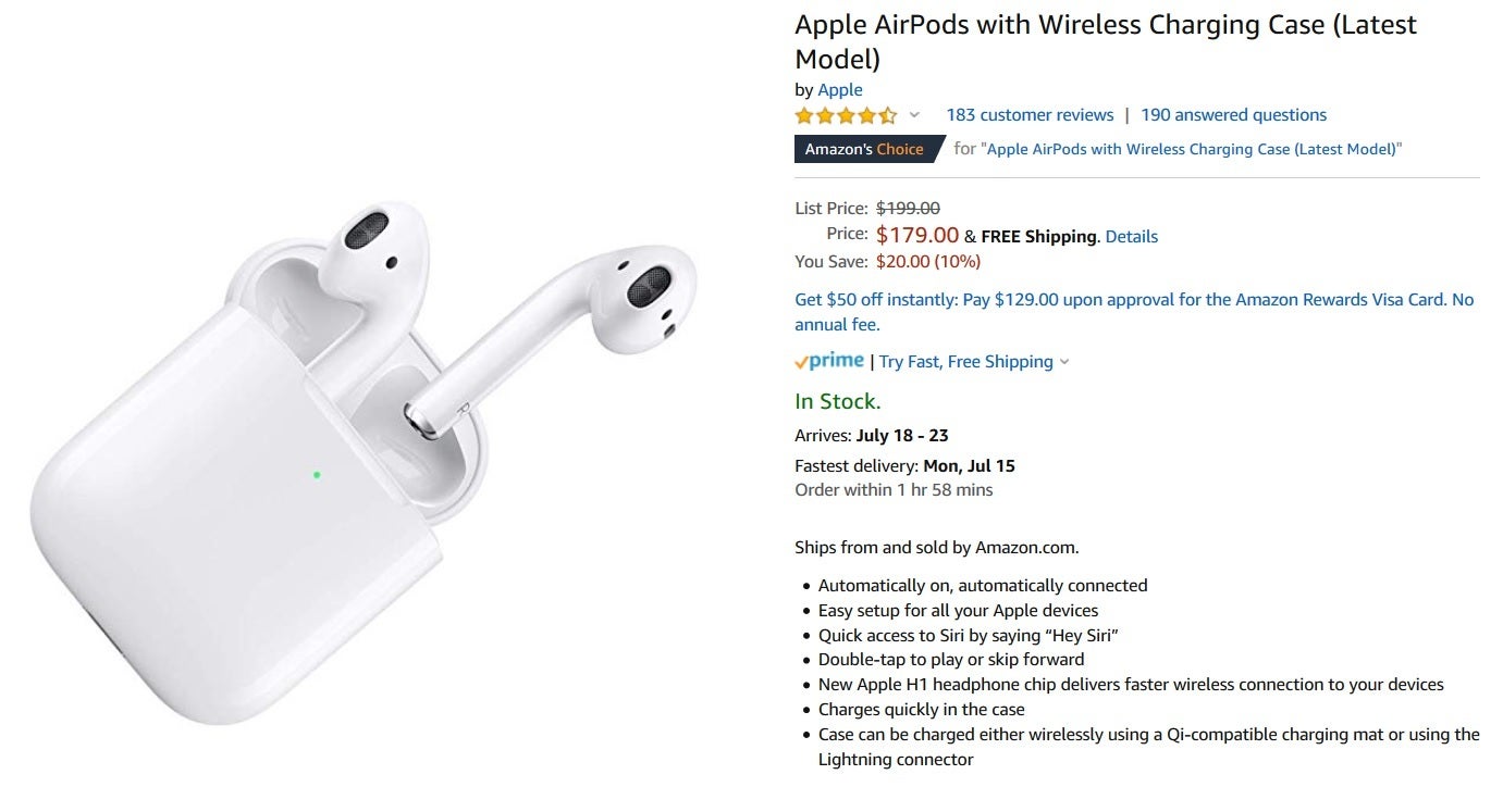 Pick up the AirPods 2 and the wireless charging case for $179 - Amazon has pre Prime Day sale on Apple&#039;s most popular iPhone accessory