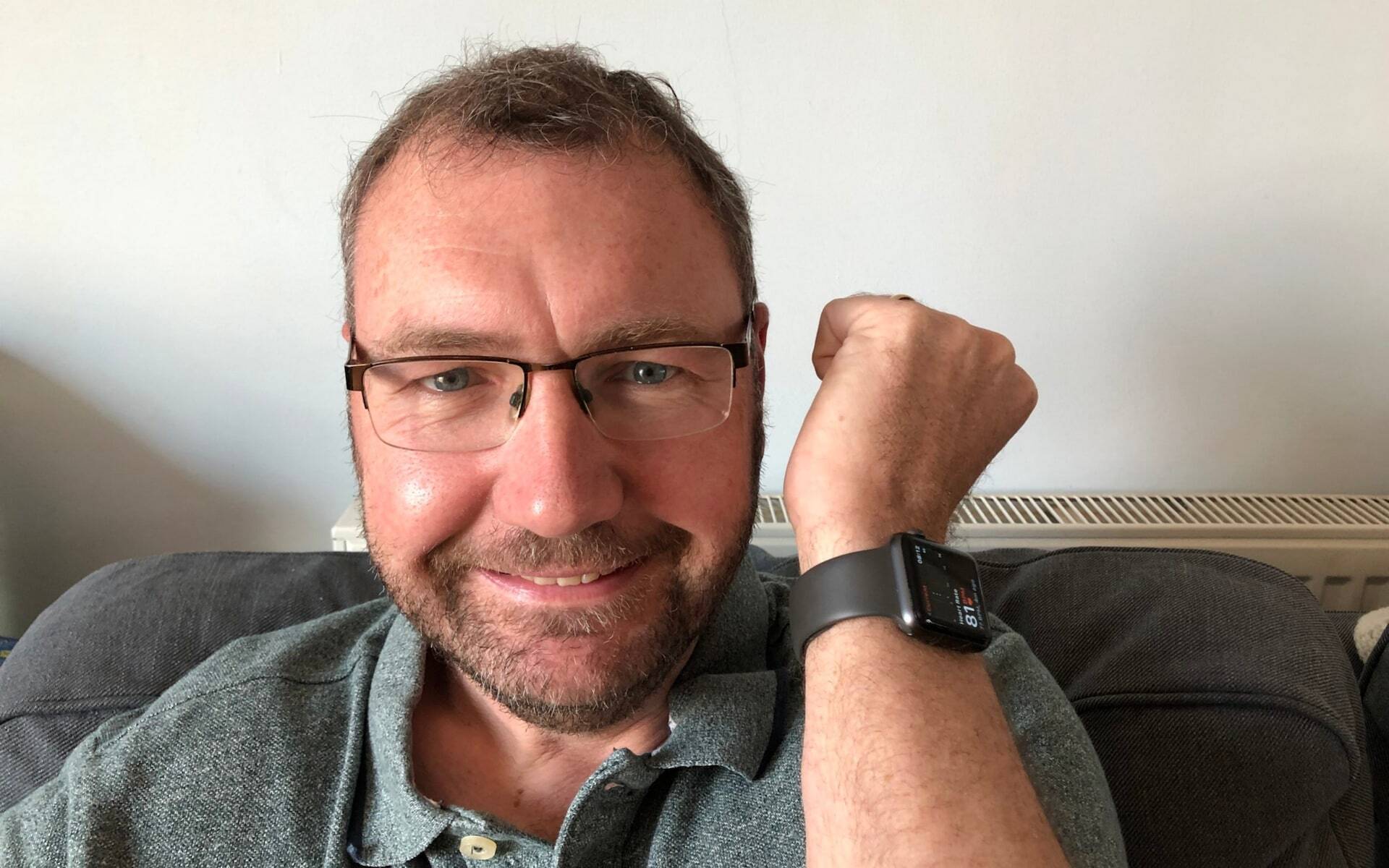 Paul Hutton and the Apple Watch that saved his life - Unusual reading on the Apple Watch saves a man&#039;s life