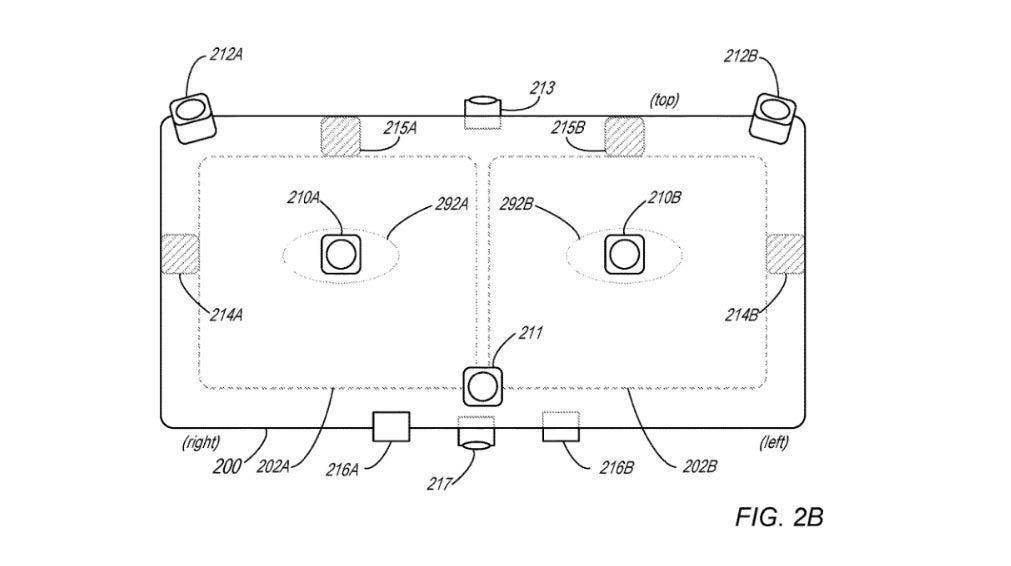 Illustration from Apple&#039;s patent application related to a mixed reality headset - Patent application reveals how you will use Apple&#039;s next big thing