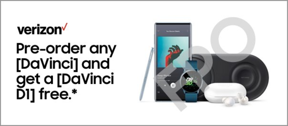 Proof of Verizon&#039;s Samsung Galaxy Note 10 promotion - Pre-order deals leaked for the Samsung Galaxy Note 10