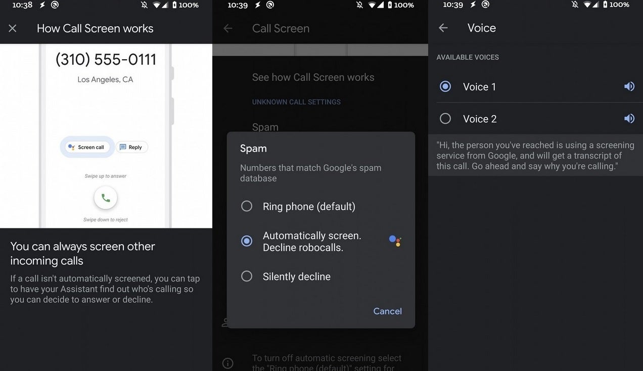 Robocalls will be declined without the user even knowing that a call was received - Pixel handsets will soon have the ability to automatically screen for robocalls