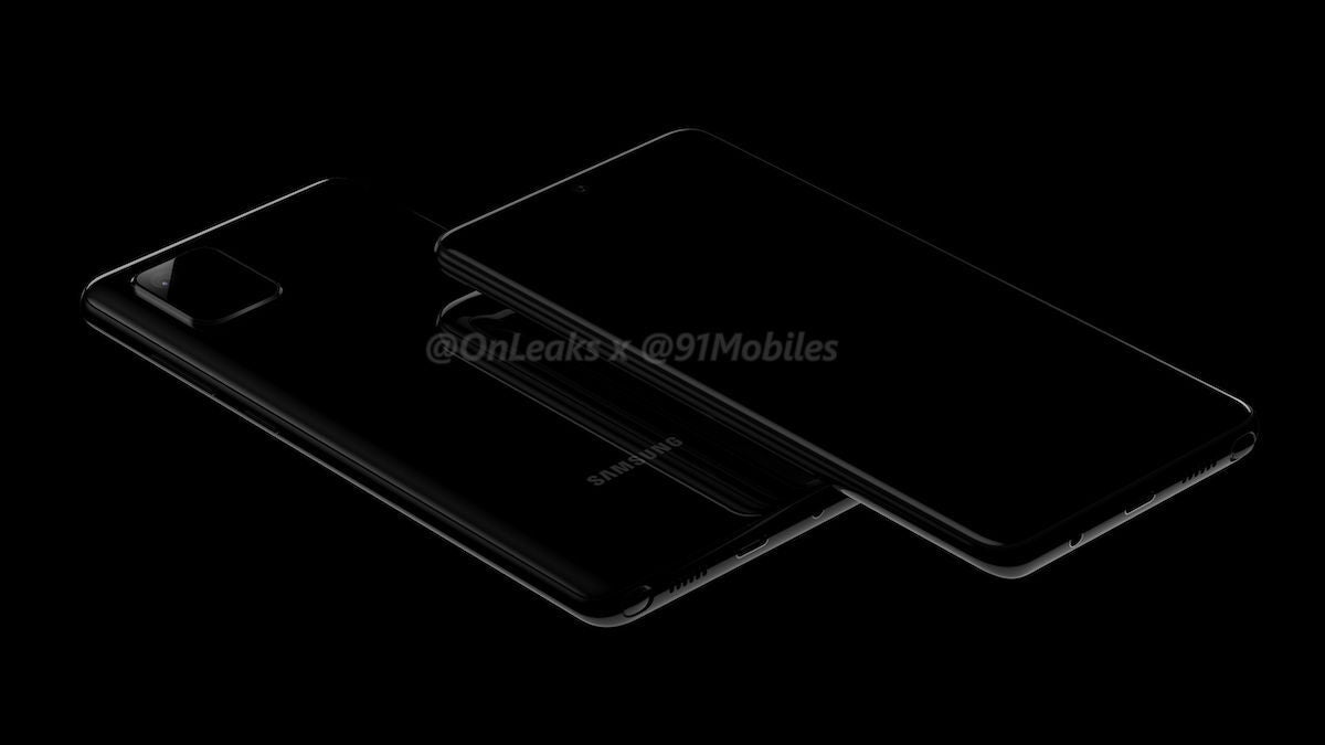 Early Galaxy Note 10 Lite renders corroborate square camera, S Pen support