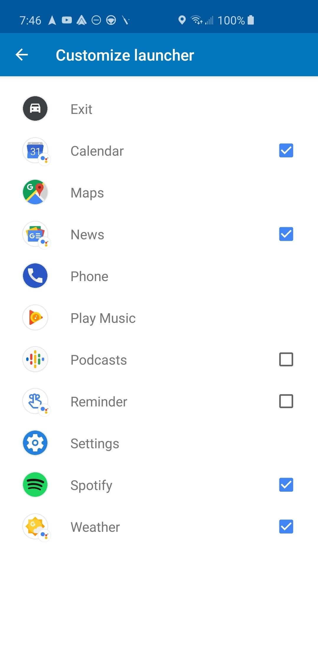 Android Auto now lets you customize your app drawer