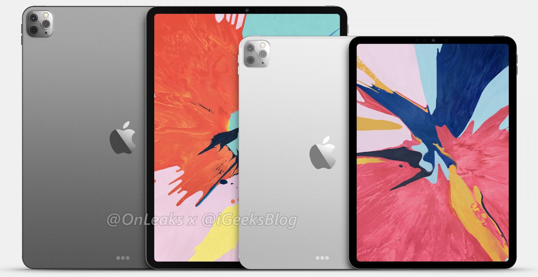 Alleged iPad Pro 2020 family - Here&#039;s what the Apple iPad Pro 2020 series (probably) looks like