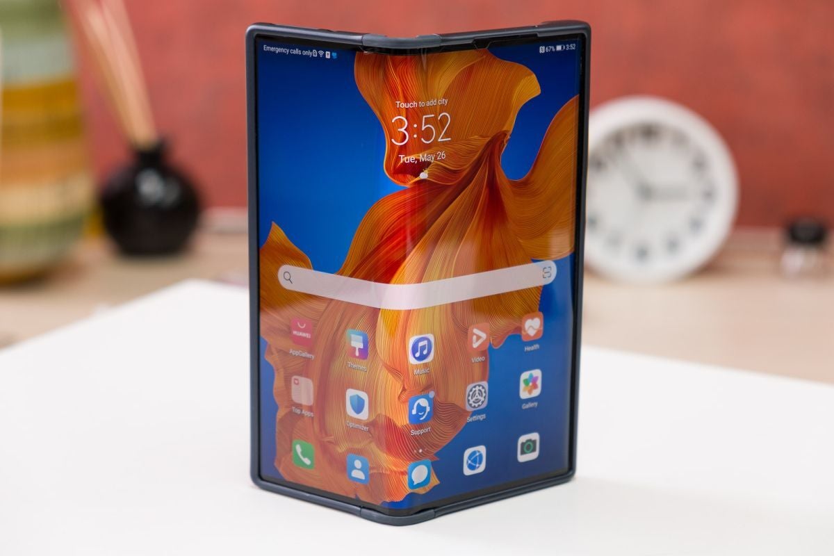 The Huawei Mate Xs is a strictly outward-folding affair - Forget about the Galaxy Z Fold 2 5G and get ready for Samsung&#039;s next three foldable phones