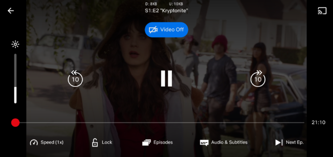 Image credit - Android Police - Netflix adds audio-only playback option for Android users