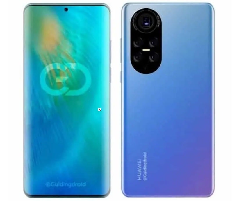 Render of the Huawei P50 Pro - Check out the latest rumored specs and renders of the Huawei P50 Pro 5G