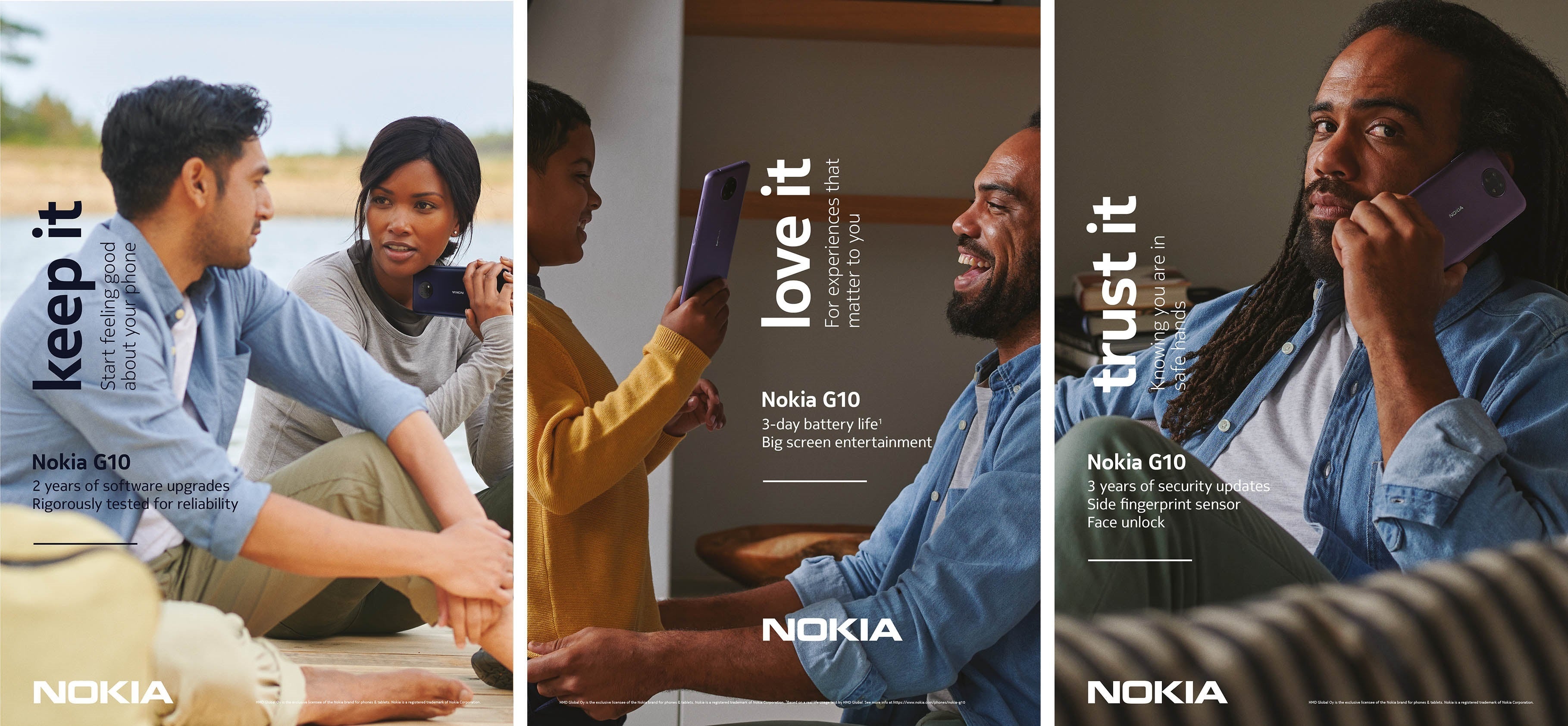 Nokia G10 promo material - Nokia&#039;s biggest phone launch introduces 6 new phones, built to last