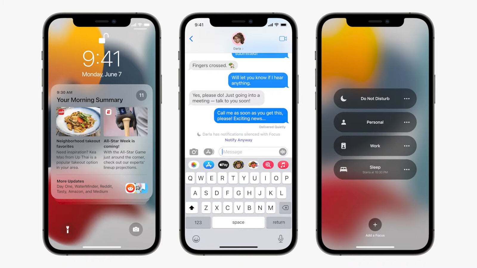 iOS 15: Apple introduces advanced Do Not Disturb mode, Notification Summary