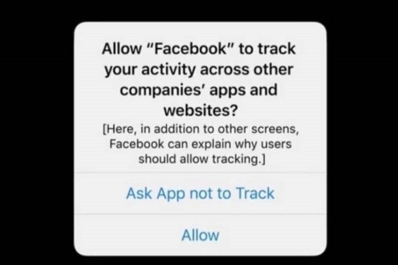 Facebook is one of the advertising-related platforms that is losing revenue thanks to ATT - Apple blocks TikTok&#039;s attempt to track iPhone users