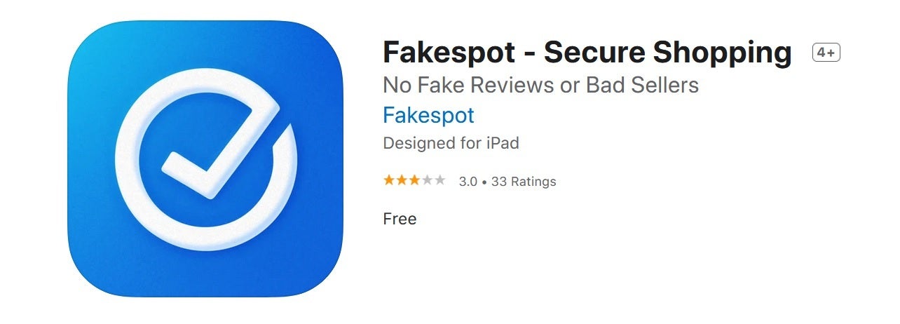 The Fakespot app has been removed from the App Store by Apple - Apple removes app at Amazon&#039;s request