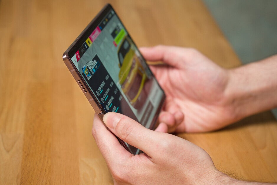 The Z Fold 2 (shown here) is great for gaming thanks to that big screen and solid build, but it could be lighter. The Z Fold 3 will be! - Why I&#039;m excited for the Galaxy Z Fold 3 – a power user&#039;s dream phone