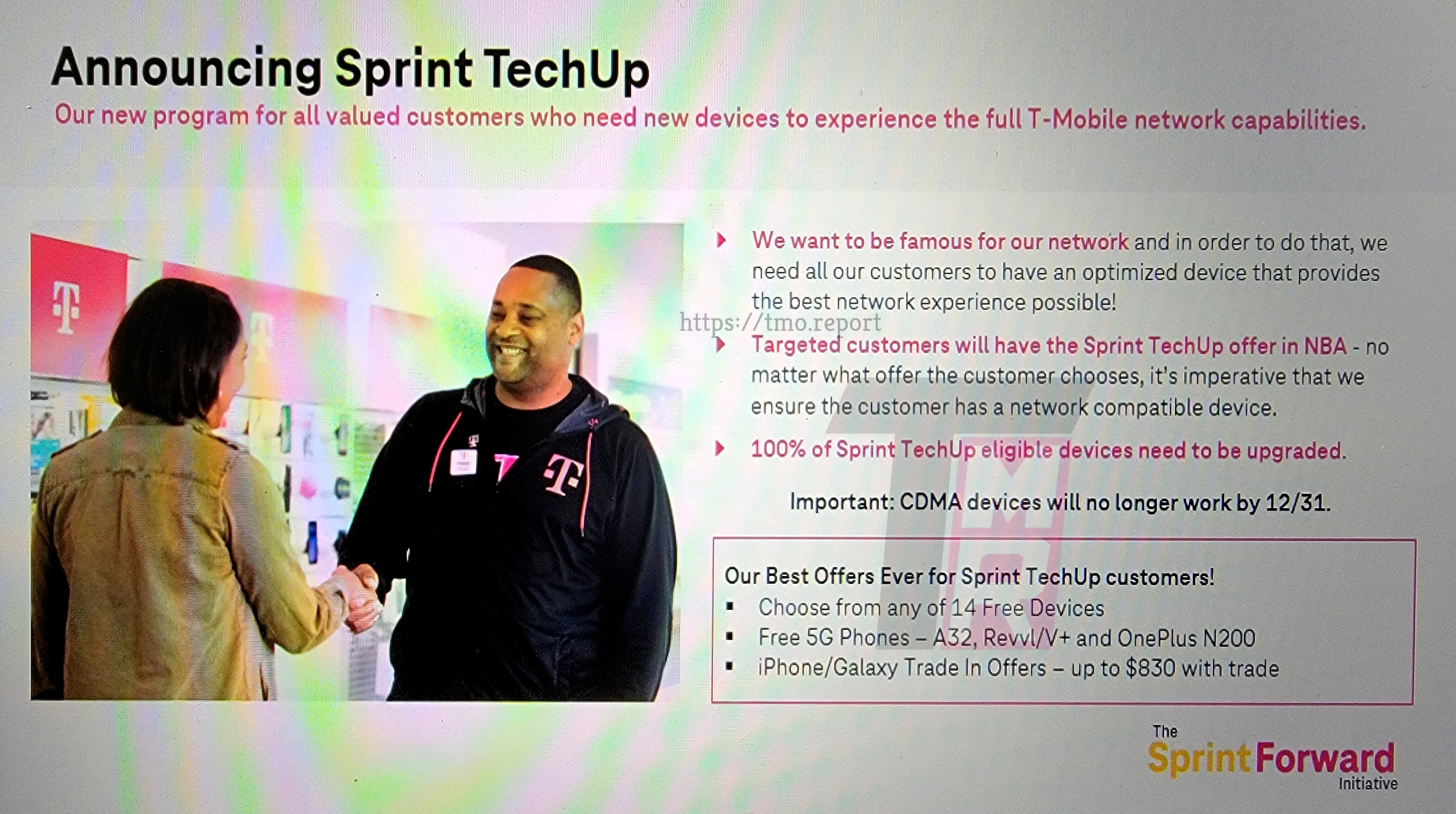 Older Sprint phone users can get free T-Mobile phones to offset their network shutdown troubles - Here&#039;s how T-Mobile will make you switch from Sprint: free 5G phones and plan discounts