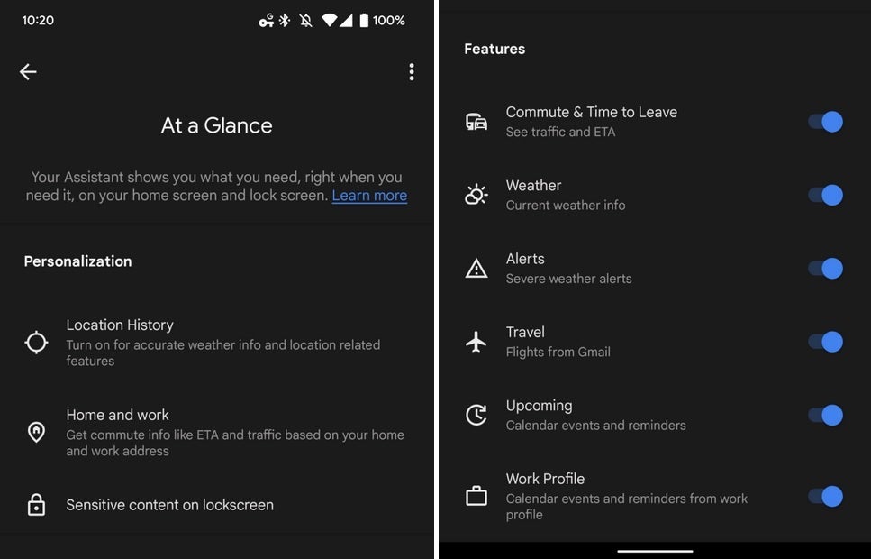 Possible new features for the upcoming update for the &quot;At A Glance Android widget - Hidden code reveals exciting new features for the 5G Pixel 6 &quot;At A Glance&quot; widget