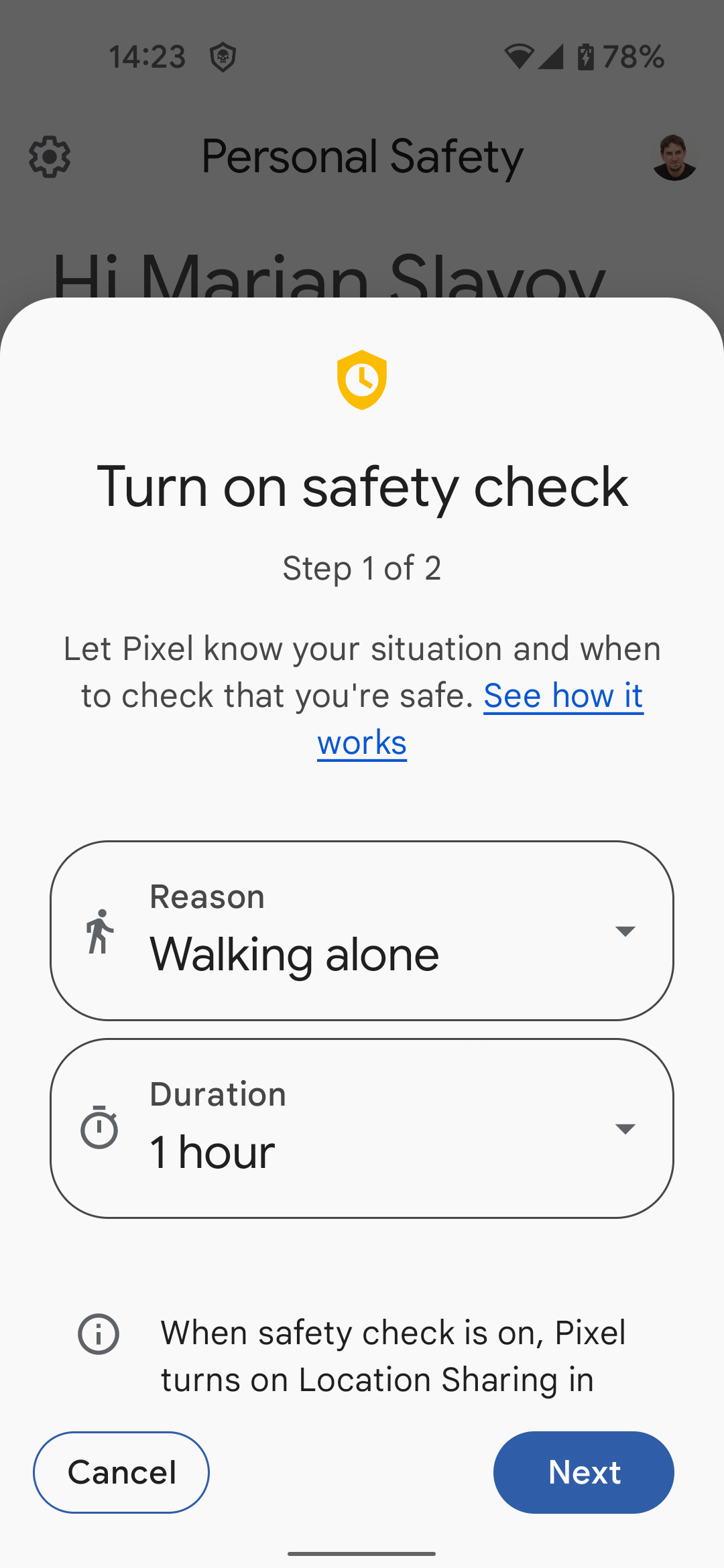 How to use Google Pixel safety features