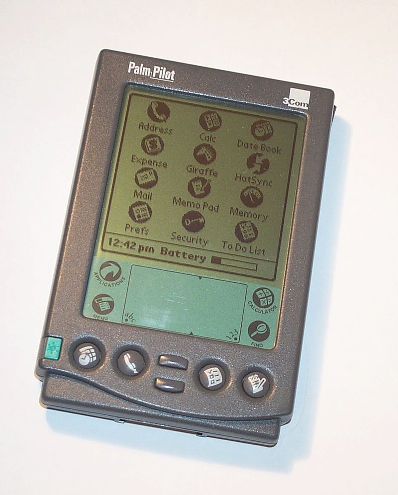 A 1997 PalmPilot Professional PDA | Photo credit - Letdorf - A look back at Apple&#039;s first tablet (not an iPad), and the journey to today