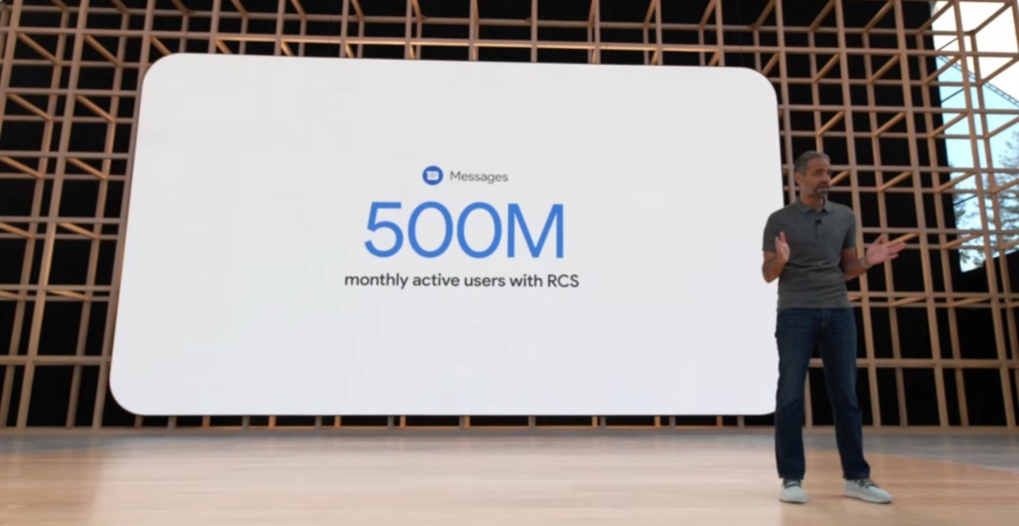 Google&#039;s RCS has a large number of active users - Google tries to do the impossible with shout out to Apple at I/O