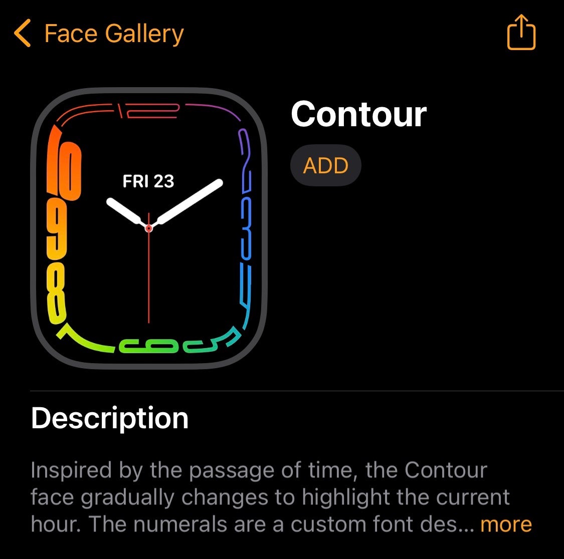 I&#039;m currently using this watch face with Pride rainbow colors. It&#039;s the only good showcase of the Series 7&#039;s beautiful, AMOLED, nearly edge-to-edge display - Time for Apple to stop being a control freak? Why the Apple Watch fails as a fashion accessory