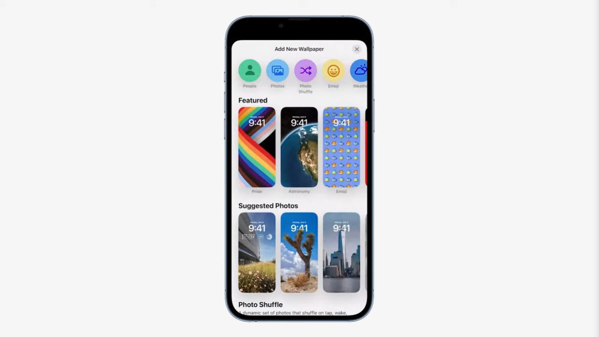 iOS 16 brings an entirely new lock screen, one more customizable than ever