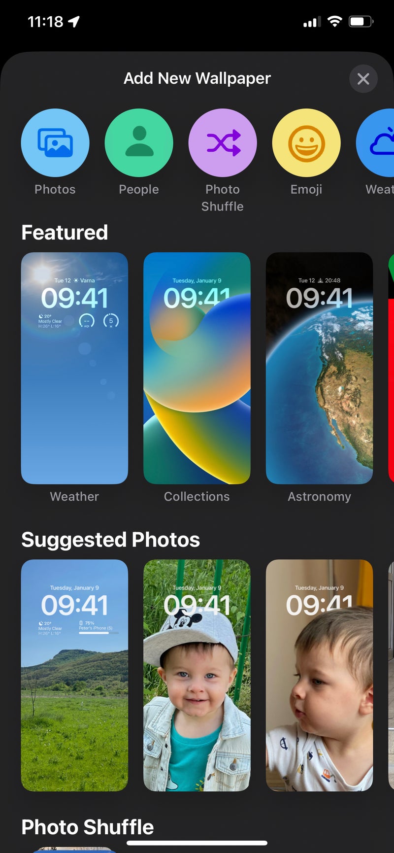 iOS 16 lock screen customization