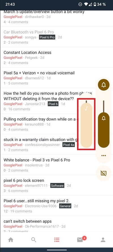 The second volume slider on the Pixel 6 line at left was reportedly disabled due to Sonos&#039; legal action against Google - Google, seeking revenge, accuses Sonos of infringing on seven of its patents in two lawsuits