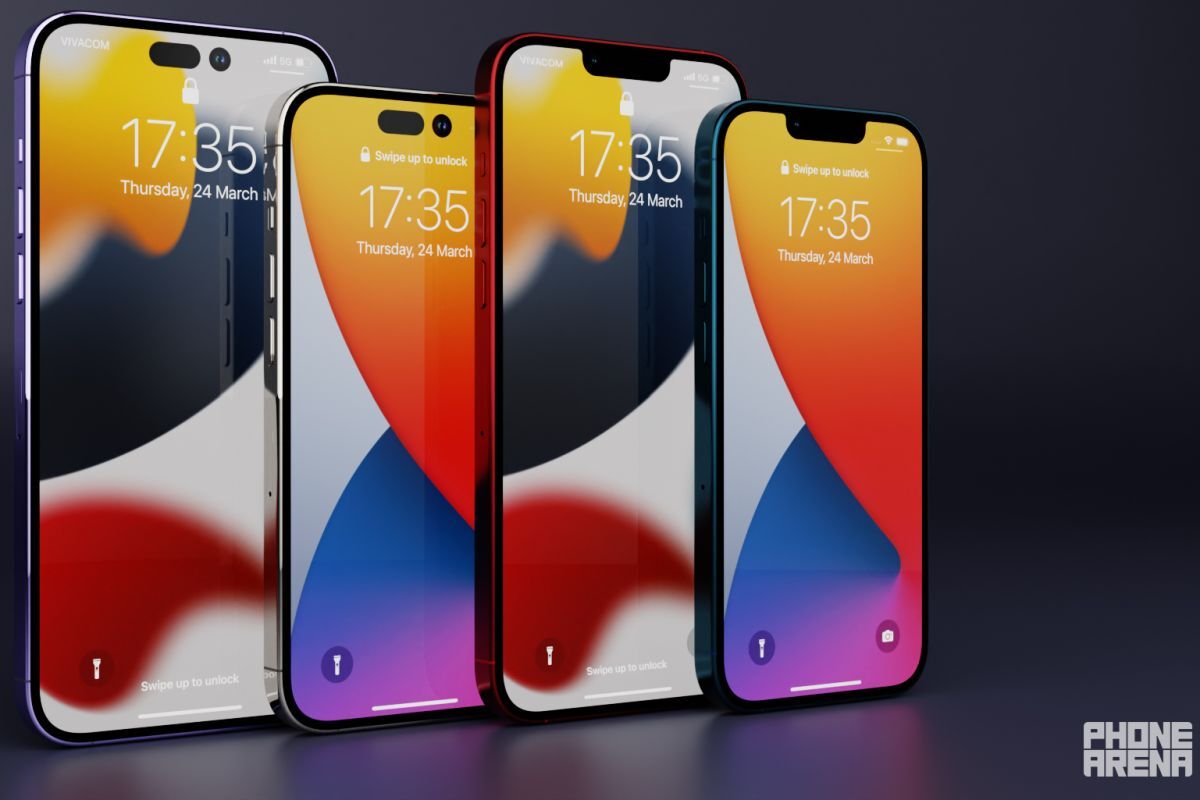 This is (more or less) how we expect the iPhone 14 family to look. - Apple&#039;s costlier iPhone 14 Pro could start at the same 128GB storage as the 13 Pro after all