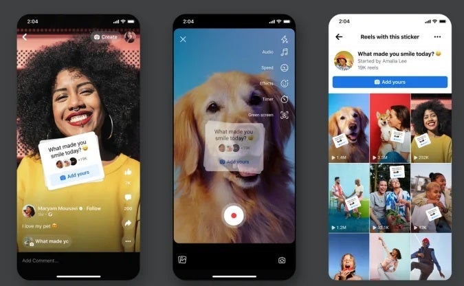 Image source Meta - Instagram launches Reels cross-posting to Facebook