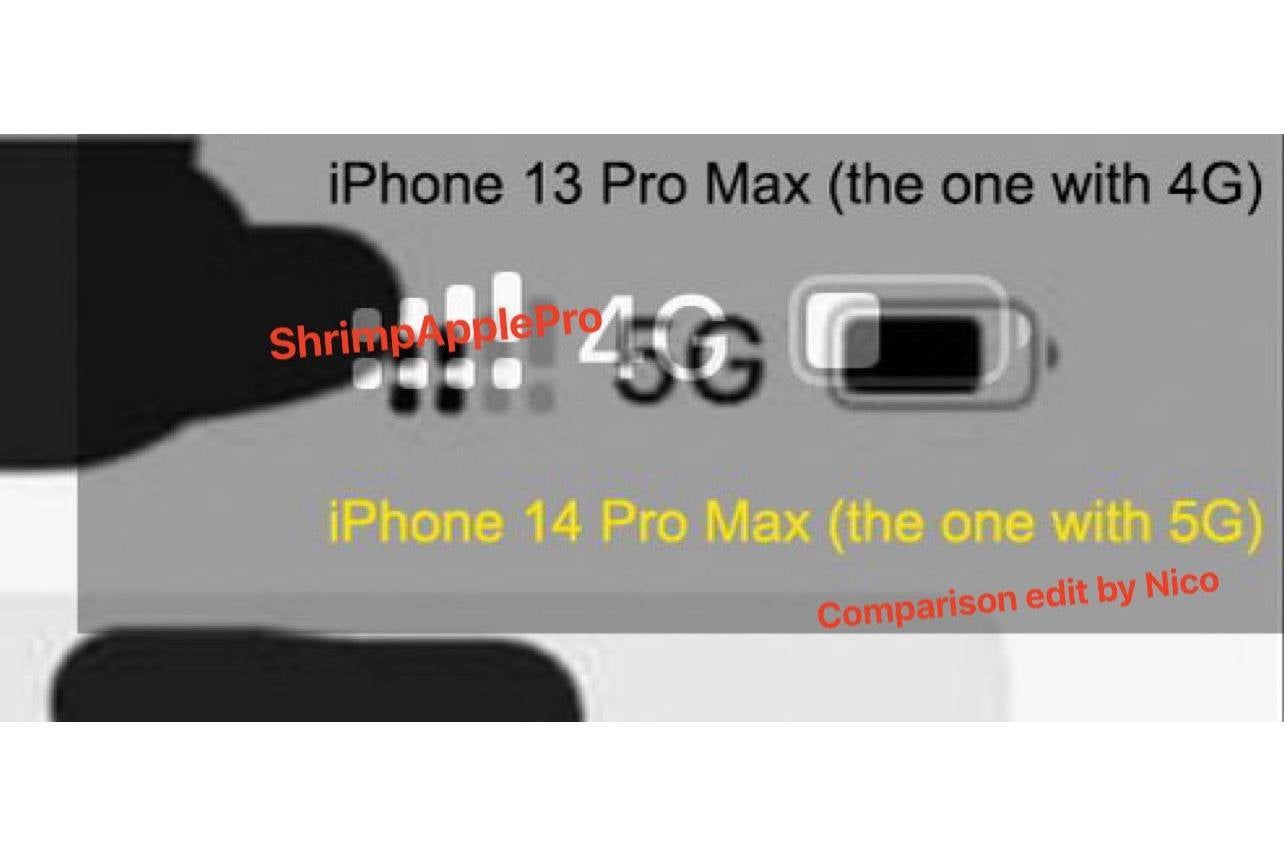 iPhone 14 Pro Max&#039;s status bar will be positioned a little lower - Video and images show off dark purple and blue iPhone 14 Pro Max and tweaked status bar