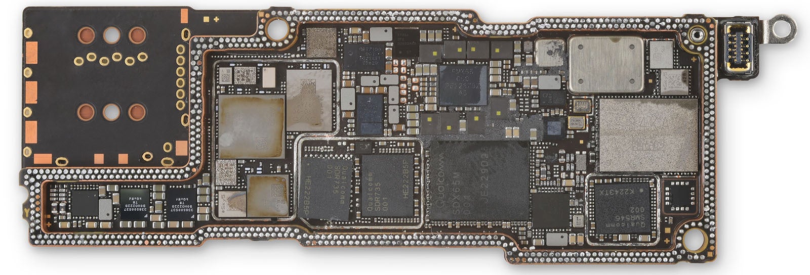 The iPhone 14 X65 modem with Globalstar satellite connectivity support - Beauty of the iPhone 14 rеdesign is on the inside as $500 repairs are no more