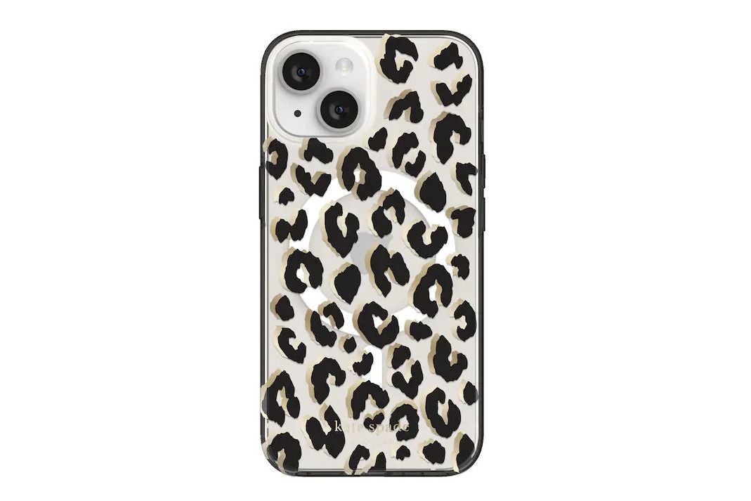 kate spade new york - Protective Hardshell iPhone 14 Case - Leopard - Best iPhone 14 cases available right now - our top picks