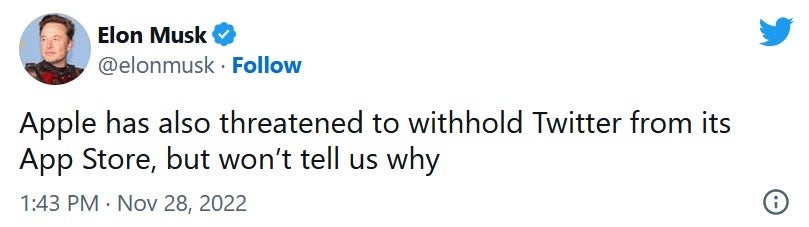 Musk spent Monday attacking Apple - Musk suggests that he wants to &quot;go to war&quot; against Apple, starts lobbing &quot;tweet grenades&quot;