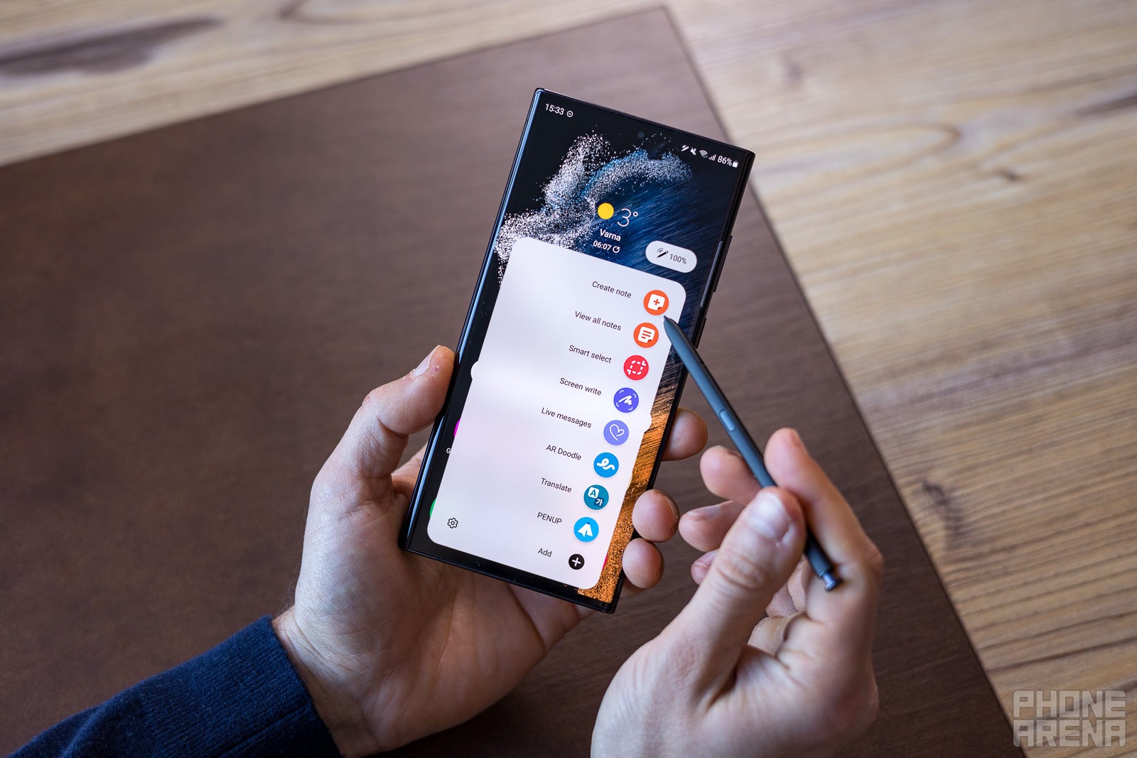 The S22 Ultra (shown here) and the upcoming S23 Ultra offer a built-in stylus, and plenty of software features for it - How the Galaxy S23 Ultra will break my vicious iPhone cycle (and why it&#039;s so difficult to stop using Apple&#039;s phones in favor of Android)
