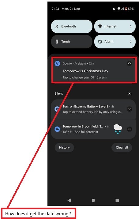 Nope, Google Assistant didn&#039;t get the date wrong - Google Assistant said that Christmas in the U.S. was on December 26th; it wasn&#039;t wrong