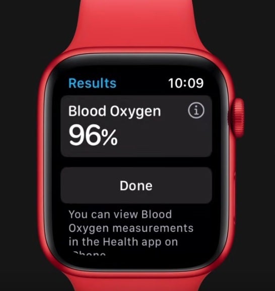 Blood oximeter reading on the Apple Watch - Apple Watch health feature has a &quot;racial bias&quot; according to lawsuit