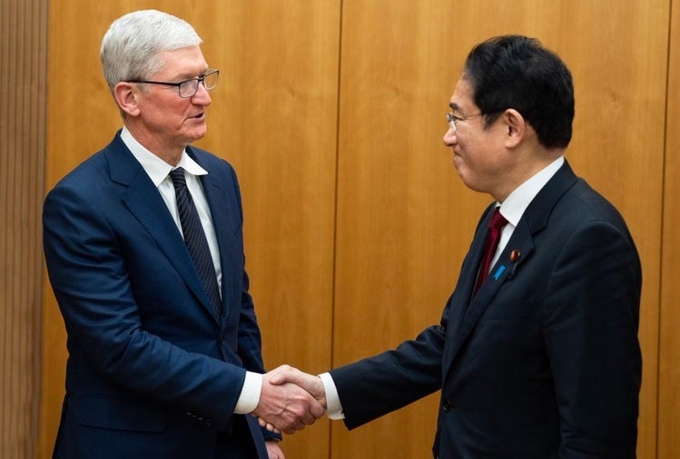 Apple CEO Tim Cook meets with Japanese Prime Minister Fumio Kishida - There was a reason why Tim Cook bragged to Japan&#039;s PM about Apple&#039;s $100M investment in the country