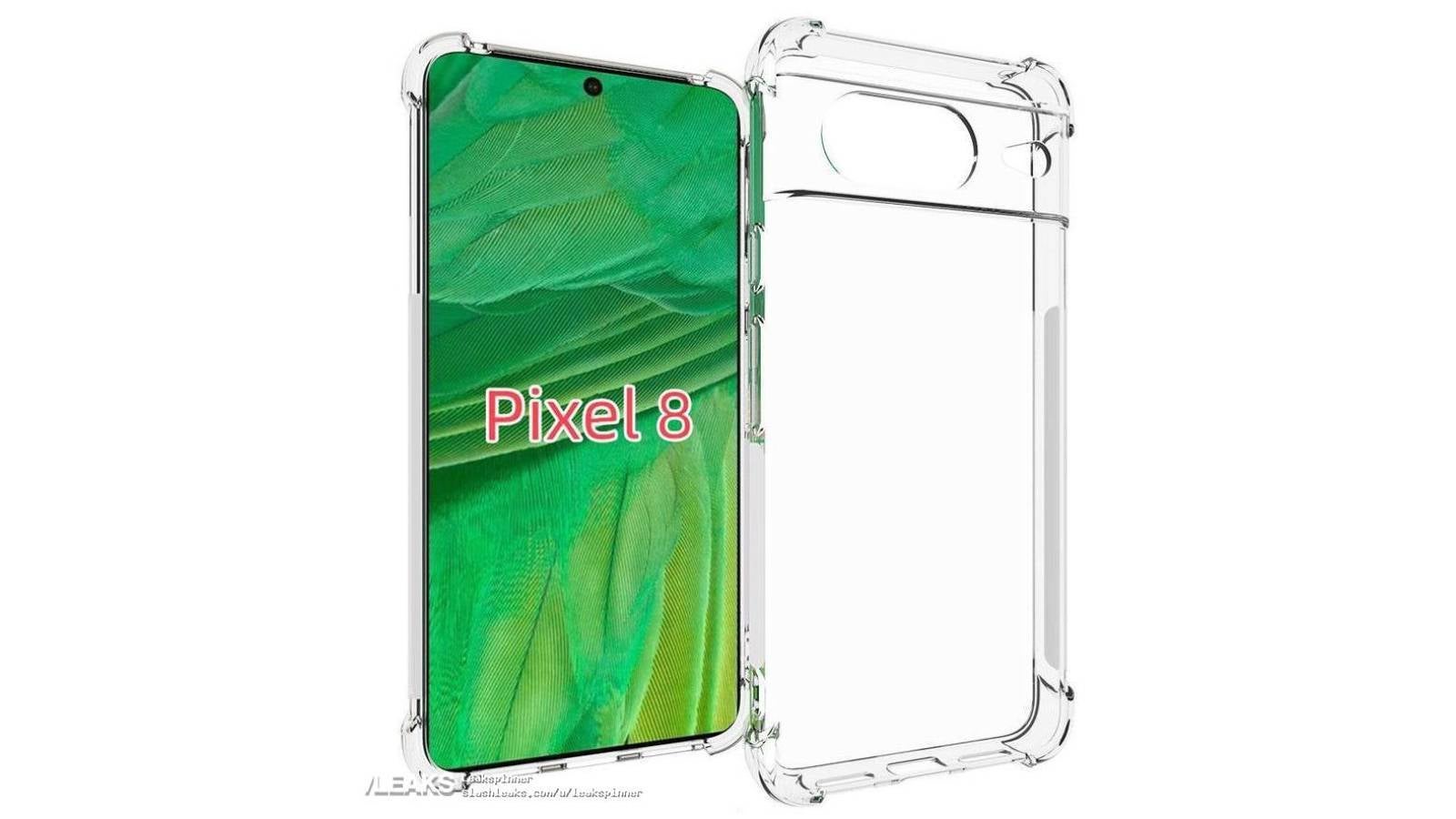 Leaked Pixel 8 case shows the rumored changes - Case leak highlights key design changes coming to Pixel 8 and 8 Pro