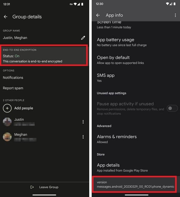 End-to-end encryption rolls out for group RCS chat on the stable Messages by Google app. Image credit Android Police - End-to-end encryption starts rolling out for group RCS chats via the Messages by Google app
