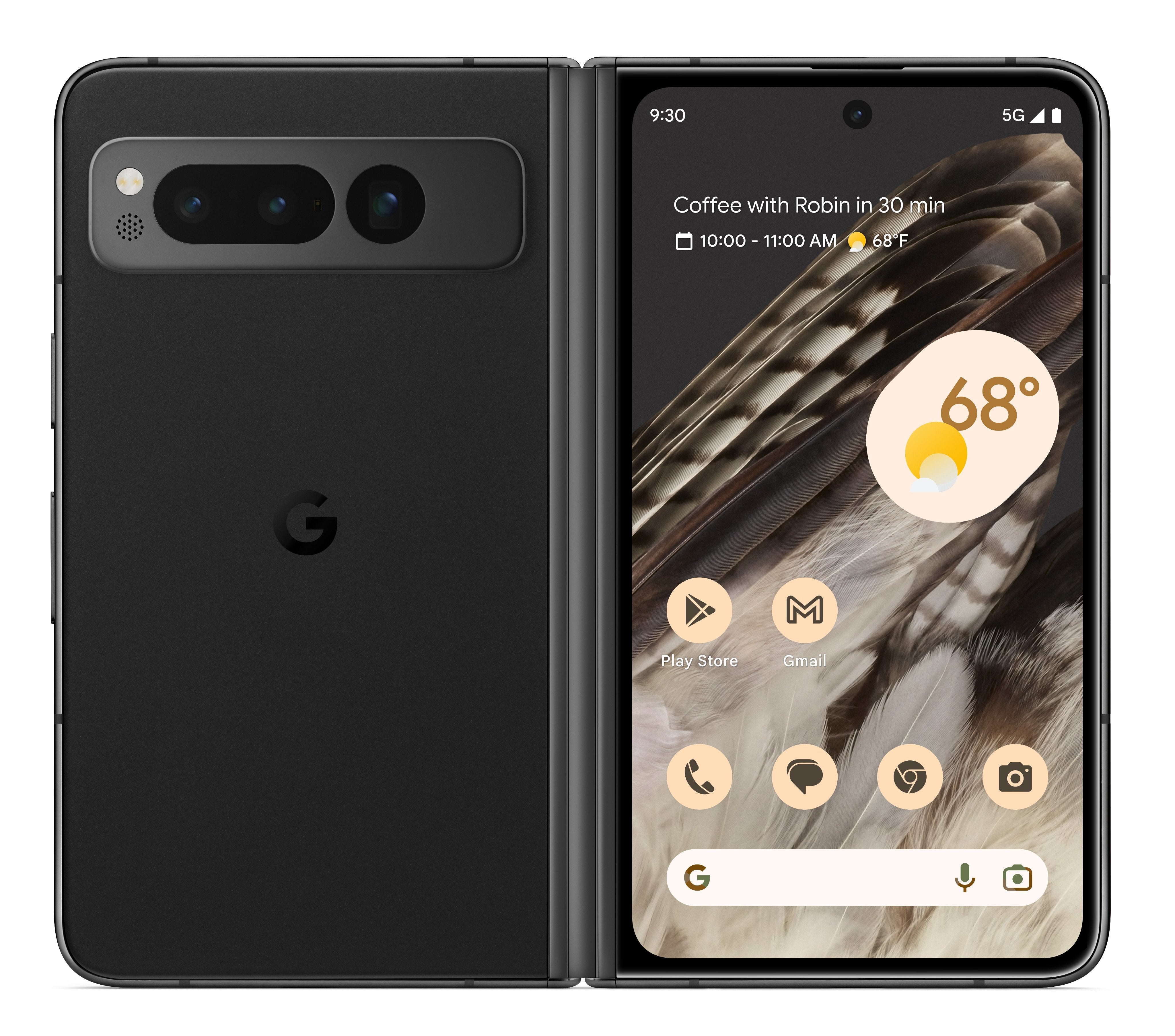 Leaked Google marketing image of the Pixel Fold. Image credit Evan Blass - Leaked Google marketing images give us our best look at the Pixel Fold